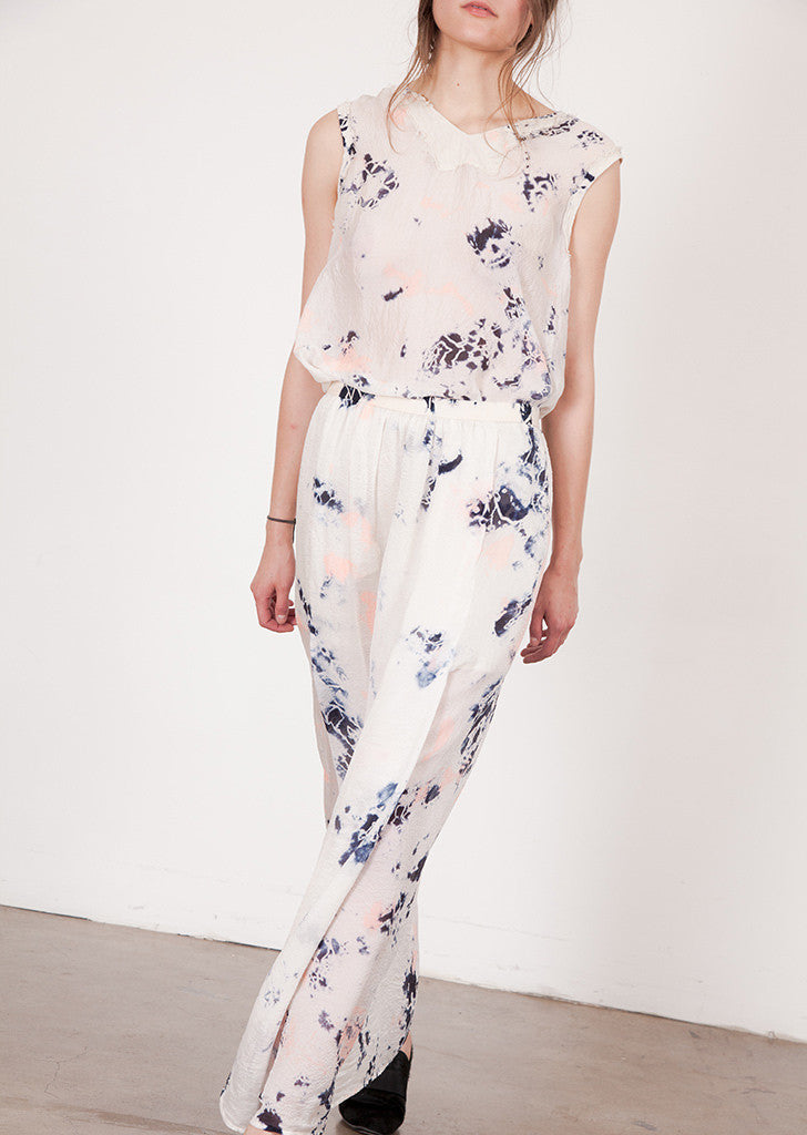 Silk Maxi Skirt Cosmic Ivory